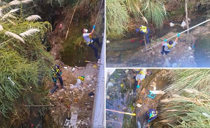 Recuperan cadáver de adulto mayor que cayó hacía riachuelo, en Challhuahuacho